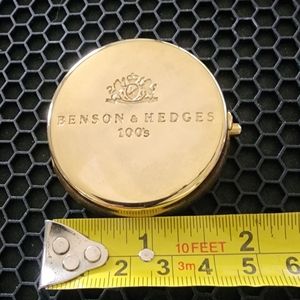 VINTAGE BENSON & HEDGES 100's PORTABLE ASHTRAY 1994 PHILIP MORRIS